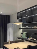 Nordic Minimalist Industrial Chandelier for Dining Room - LED Pendant Light by Ljojo