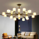Crystal Chandelier Pendant Light by Ljojo - Luxury Living Room Ceiling Lamp Fixture