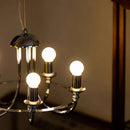Ljojo Bauhaus Round Metal LED Pendant Lights French Retro Industrial Hanging Lamp