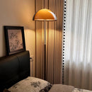 Vintage Amber Dome Floor Lamp Modern Standing Light Pull Chain Bedroom Living Room Office by Ljojo