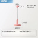 Ljojo Bauhaus Modern Cream Style Bedside Lamps Nordic Macaron Chandelier