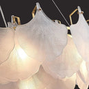Ljojo Luxury Cream Glass Pendant Lamp for Living Room, Bedroom, Dining Room