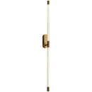 Ljojo Minimalist Acrylic LED Wall Light Gold Black Metal Dimmable for Living Room Aisle