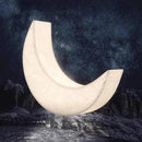 Modern LED Moon-Shaped Floor Lamp Chandelier for Villa Bedroom by Ljojo