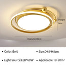 Minimalist Ring LED Ceiling Lamp for Bedroom | Modern Indoor Lighting Fixture by Ljojo