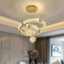 Ljojo Luxury Crystal Chandelier for Living Room and Bedroom Lighting