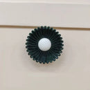 Ceramic Sunflower Corridor LED Wall Light | Modern Bedroom Restaurant Decor by Ljojo