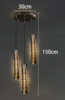 Nordic Minimal LED Pendant Chandelier for Home Decor Dinning Living Rooms by Ljojo