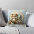 Cute Animal Print Pillowcase by Ljojo for Bedroom & Living Room