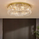 Modern Crystal Ceiling Lamp - Restaurant Led Lighting - Piano-key Style - Living Room Decor by Ljojo