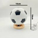 Football LED Creative Gift Table Lamp Kids Fans Boys Girls Bedroom Bedside Decor - Ljojo