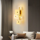 Ljojo Light Luxury Living Room Large Wall Lamp Staircase Entrance Sofa Bedroom Bedside Lamp