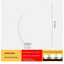 Ljojo LED Floor Lamp Modern Curved Stand Lights for Living Room Bedroom Home Decor