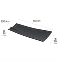 Ljojo Matte Ceramic Sushi Plate Long Strip Fish Dish Molecular Cuisine Tableware
