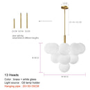 Modern Glass Pendant Lights Luxury Chandelier Hanging Lamps by Ljojo