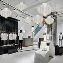 Netherland Designer LED Chandelier: Minimalist Iron Pendant Light by Ljojo