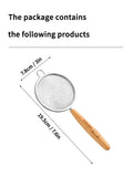 Ljojo Stainless Steel Filter Spoon Fine Mesh Strainer Colander Sieve Kitchen Tools