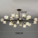 Crystal Chandelier Pendant Light by Ljojo - Luxury Living Room Ceiling Lamp Fixture