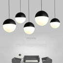 Modern LED Pendant Lights Luxury Glass Stone Lamps for Living Room Home Decoration Chandeliers by Ljojo.