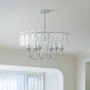 French Home Decoration Chandelier: Crystal Luxury Light for Living & Dining Room by Ljojo