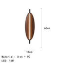 Ljojo Metal Leaf Wall Sconce, 3 Sizes, Modern Design