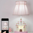 LED Flower Design Table Lamp Romantic Bedroom Night Light Ljojo Glass Decor Homeware