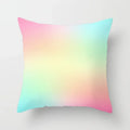 Gradient Ice Cream Color Polyester Pillow Cover by Ljojo - 45x45CM