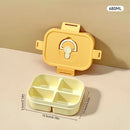Ljojo 4 Grids Refrigerator Food Storage Box Kitchen Organizer