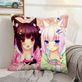 Ljojo 45x45 Cushion Cover - Decorative Pillowcase for Home, Car, and Bed Decor
