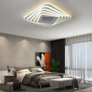 Nordic Iron Ceiling Light Warm Multi-color Bedroom Geometric Design Ljojo