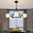 Modern LED Chandelier for Living Room | Sleek Pendant Light Fixture by Ljojo