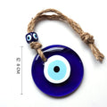 Ljojo™ Blue Evil Eye Glass Wall Hanging Home Protection Charm Wall Decor
