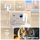 Ljojo™ 1080P Native 4K Android11 Projector Auto Keystone Focus Wifi6 BT5.2 Outdoor