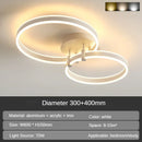 Modern LED Ceiling Light Chandelier for Living Room Bedroom by Ljojo White Simple Home Decor Lighting
