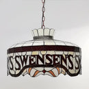 52CM European Style Stained Glass Chandelier - Swensens Ice Cream Restaurant Lighting - E27 Large Bulb