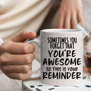 Ljojo Men's Inspirational Funny Coffee Mug 11 oz, Birthday Christmas Novelty Gift