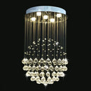 Ljojo LED Crystal Chandelier for Modern Living Room Interior