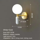 LED G9 5W Marble Wall Lamp - Modern Nordic Minimalist Round Ball Wall Lamp by Ljojo