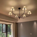 Ljojo Minimalist Villa Led Pendant Light Modern Indoor Chandelier for Home Decor
