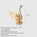Ljojo LED Swan Table Lamp for Modern Home Decor