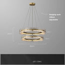 Modern Glass LED Pendant Light Chandelier Designer Hanging Lamp Home Decor Ljojo Factory Outlet