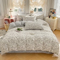Ljojo 2025 Spring Summer Quilt Cover Set 13070 High-Count Cotton Bedding