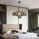 Ljojo Magic Bean Glass Pendant Light Modern Nordic Bedroom Chandelier Glass Living Room Decor