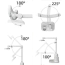 LED Table Lamp Dimmable Eyes Protection USB Rechargable Reading Desk Lamp by Ljojo
