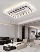 Modern LED Ceiling Fan Light with Remote Control for Living Room - Ljojo