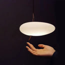Nordic Glass Ceiling Pendant Light for Dining Room by Ljojo | Creative White Cobblestone Glass Home Decor