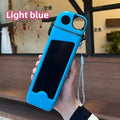 Ljojo 350ml Sports Water Bottle with Straw, Leak-proof Square Design for Fitness and Travel