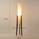 Japanese Wabi-sabi Log Floor Lamp Standing Light for Home Decoration - Ljojo