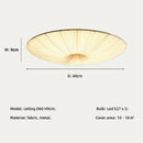 Nordic Cloth Led Chandelier: Modern Round Pendant Light by Ljojo