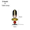 Denmark Colored Glass Desk Lamp for Living Room by Ljojo
